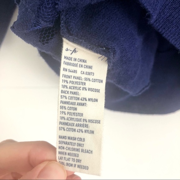 American Eagle Lace-Back Sweater - Picture 6 of 6